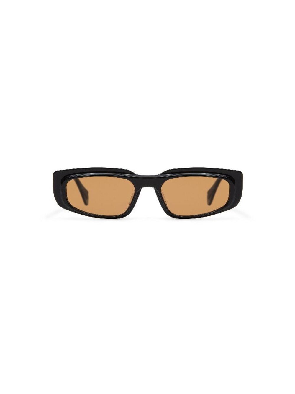 New Gigi Studios Unisex Sunglasses Black Round Acetate Frame BAAL 1 53